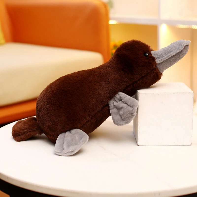 Cute Australian Animal Platypus Plush Doll Emulational Platypus Duck Ornithorhynchus Soft Toys 30-45cm