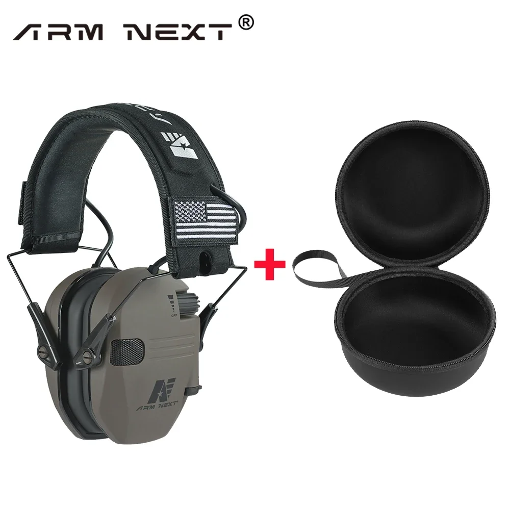 Electronic Shooting Earmuff ARM NEXT D20 Anti-noise Ear Protector Sound Amplification Tactical Hear Protective Headset