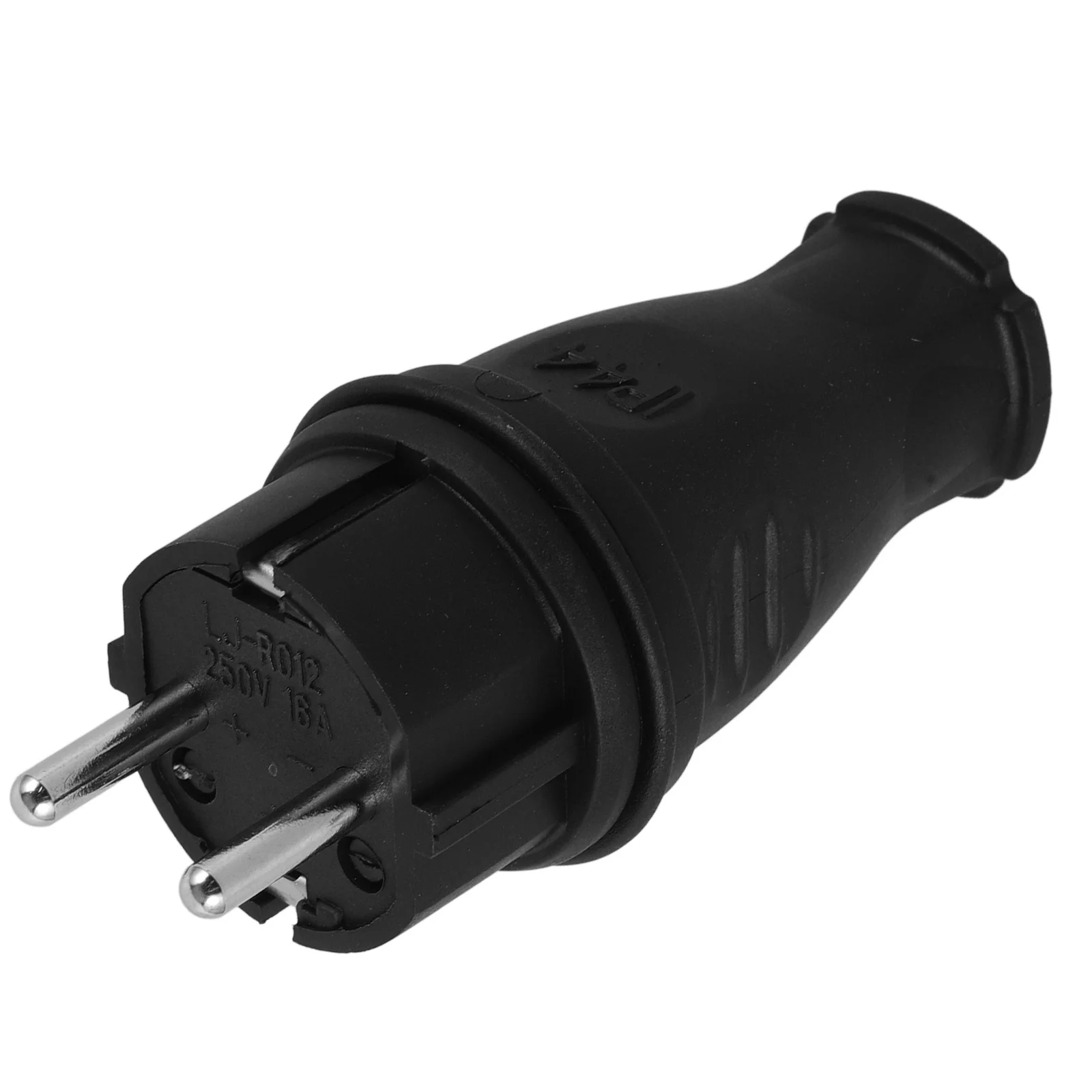 2 Prong Electric Replacement Extension Cord Plug Eu Angle Adjustable Grounding Plug For Portable Inverter Outdoor Socket Outlet