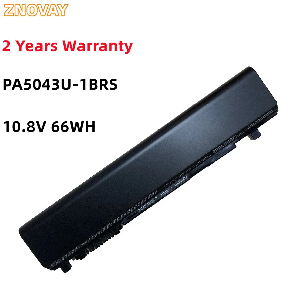 

ZNOVAY PA5043U-1BRS 10.8V 66WH Laptop Battery for Toshiba R930 R835 R830 R700 R840 R845 R940 PA3832U PA3929U-1BRS PABAS265