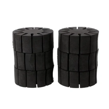 6 Pcs 양궁 화살 홀더 EVA 거품 둥근 선반 12 화살 분리기 떨림 보호 Spliter 선반 공구 총격 사건 부속품