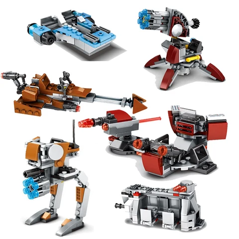 Moc Fighter Figura Bloques de Construcción