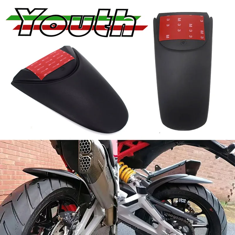 Motorcycle Lengthen Front Fender Rear and Front Wheel Extension Fender Mudguard Splash Guard FOR Ducati Multistrada V4 S 2022 