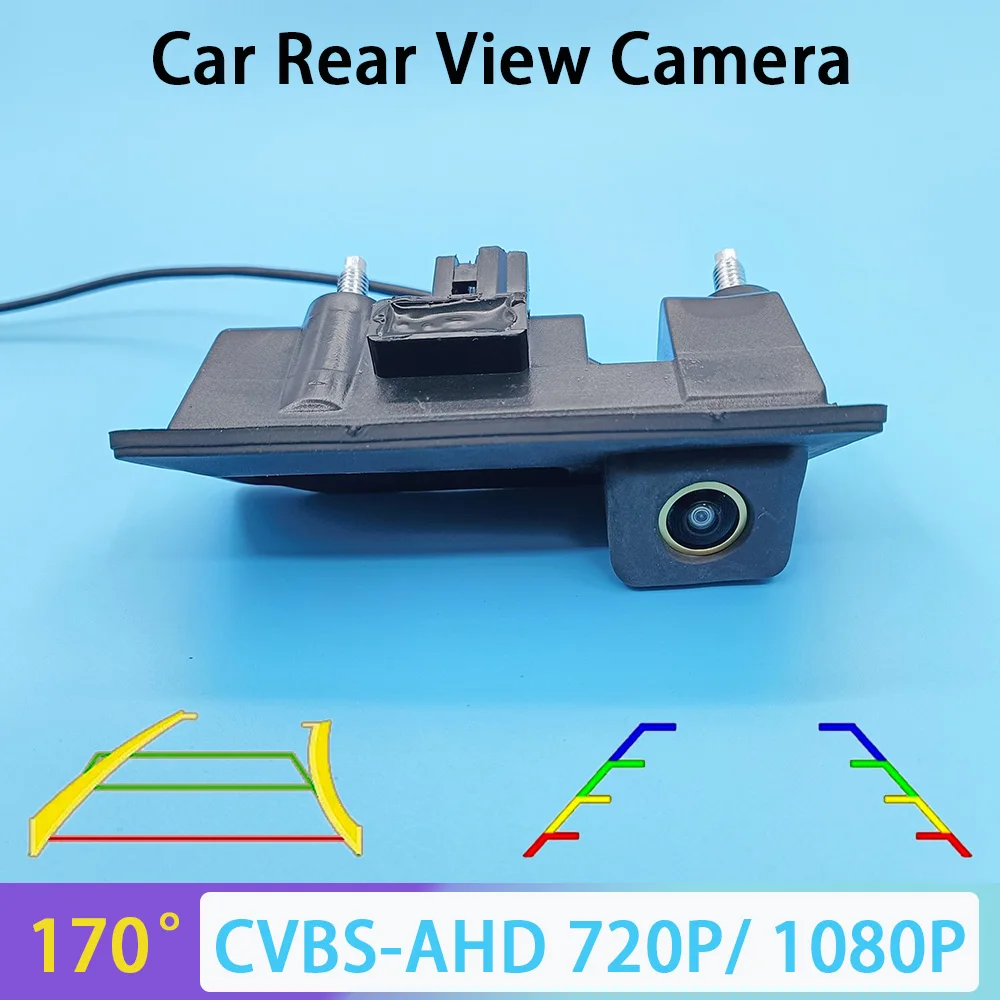 AHD 1080P 720P CVBS 170 °    Fahrzeug-Rückfahrkamera für VW Volkswagen Golf Passat B7 B6 Tiguan Jetta MK6 Audi A3 A4 A5 Q5 A6 B6