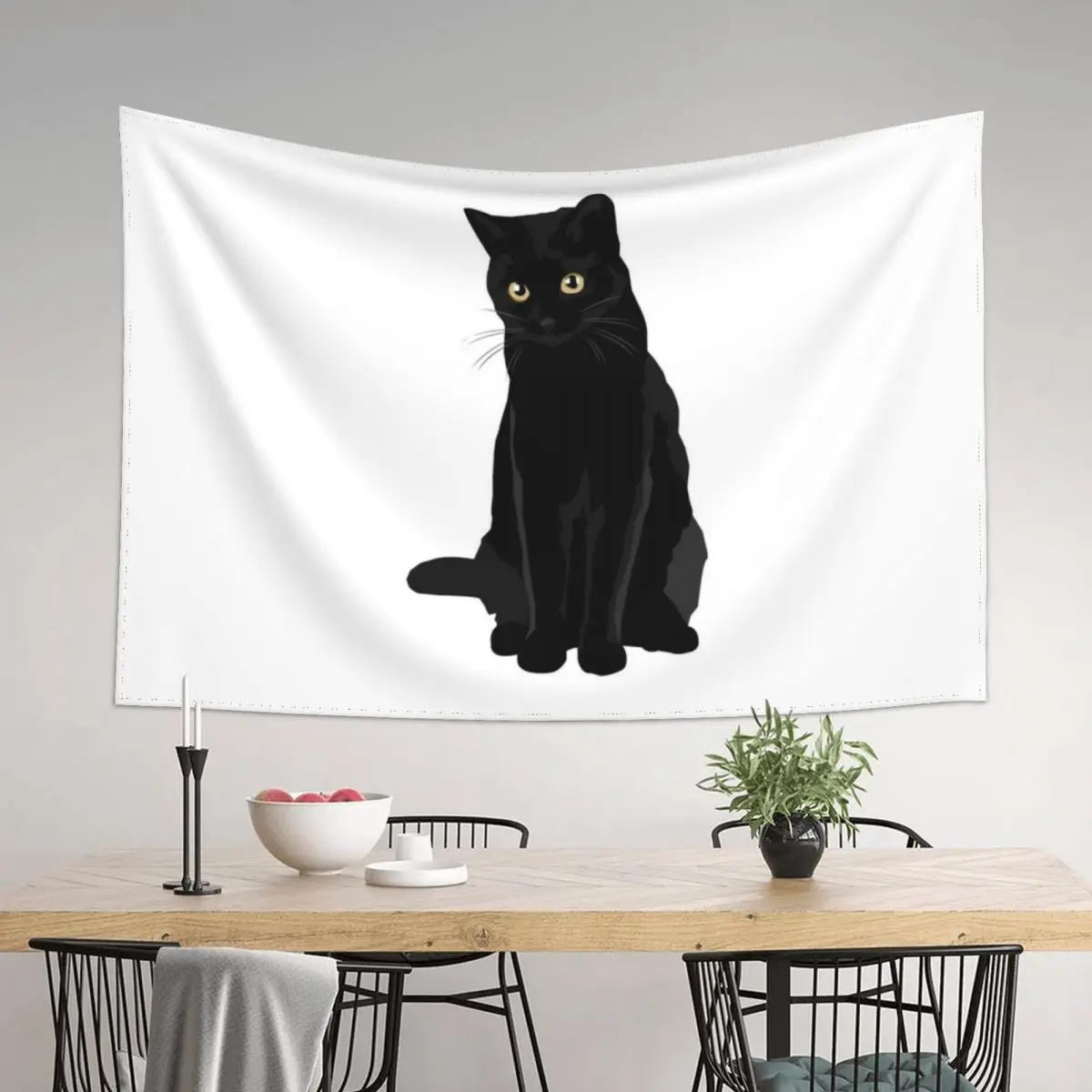 

Black Cat Tapestry Room Decorator Wallpapers Home Decor Room Aesthetic Room Decorations Aesthetics Tapestry