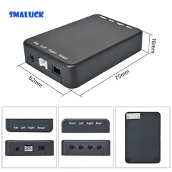 SMALUCK 4 Way Control Box Switch Video Channel Converter for 360° Car Panoramic Camera System Rear Front Left Right Camera