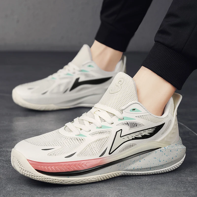 

2025 Explosions Men's Shoes Wear-resistant Basketball Shoes Men's Shoes genuine goods sneaker Autumn Men's Anti-slip Sneakers