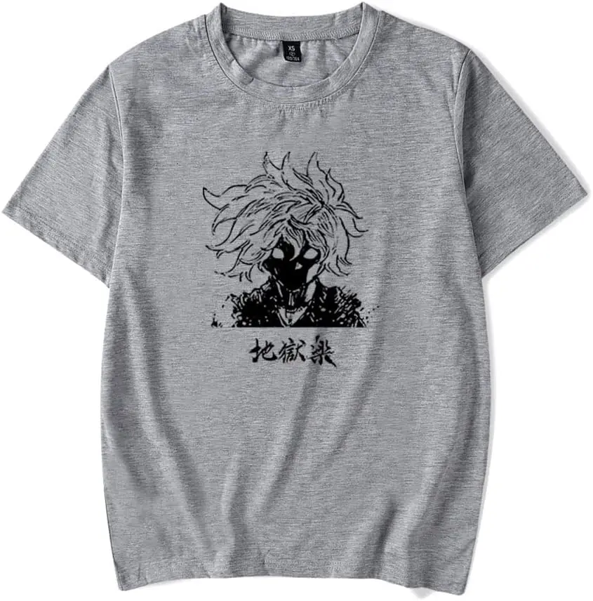 Hell's Paradise Jigokuraku T-Shirt Merch Short Sleeved Unisex Casual Tee #02