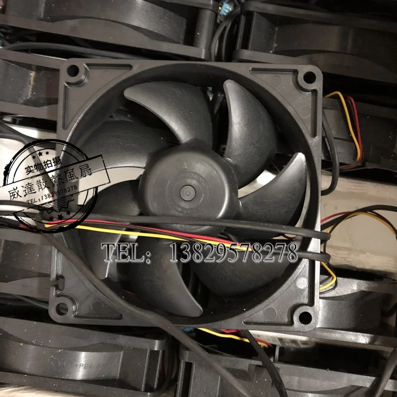 Ltsf لسانيو دينكي 9A0912F404 تيار مستمر 12 فولت 0.14A 90x90x25 مللي متر 3-سلك مروحة تبريد الخادم 9 سنتيمتر #2