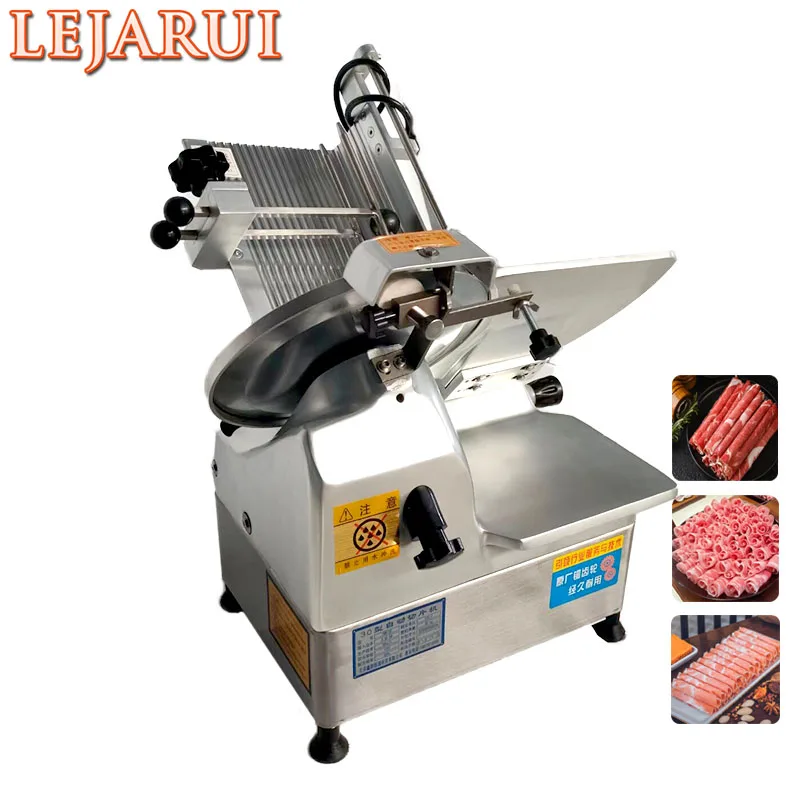 

Commercial Restaurants Use Fully Automatic 300Mm Electric Frozen Meat Slicer With Lamb Roll Cutting Machine