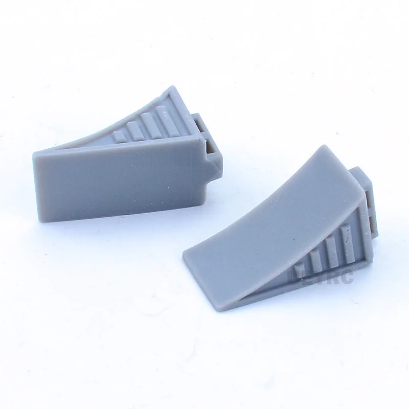 2 stuks RC Truck Model Auto Skid Wheel Chock voor 1/14 Tamiya SCANIA 770S R620 VOLVO BENZ Arocs MAN TGX LESU Auto Accessoires