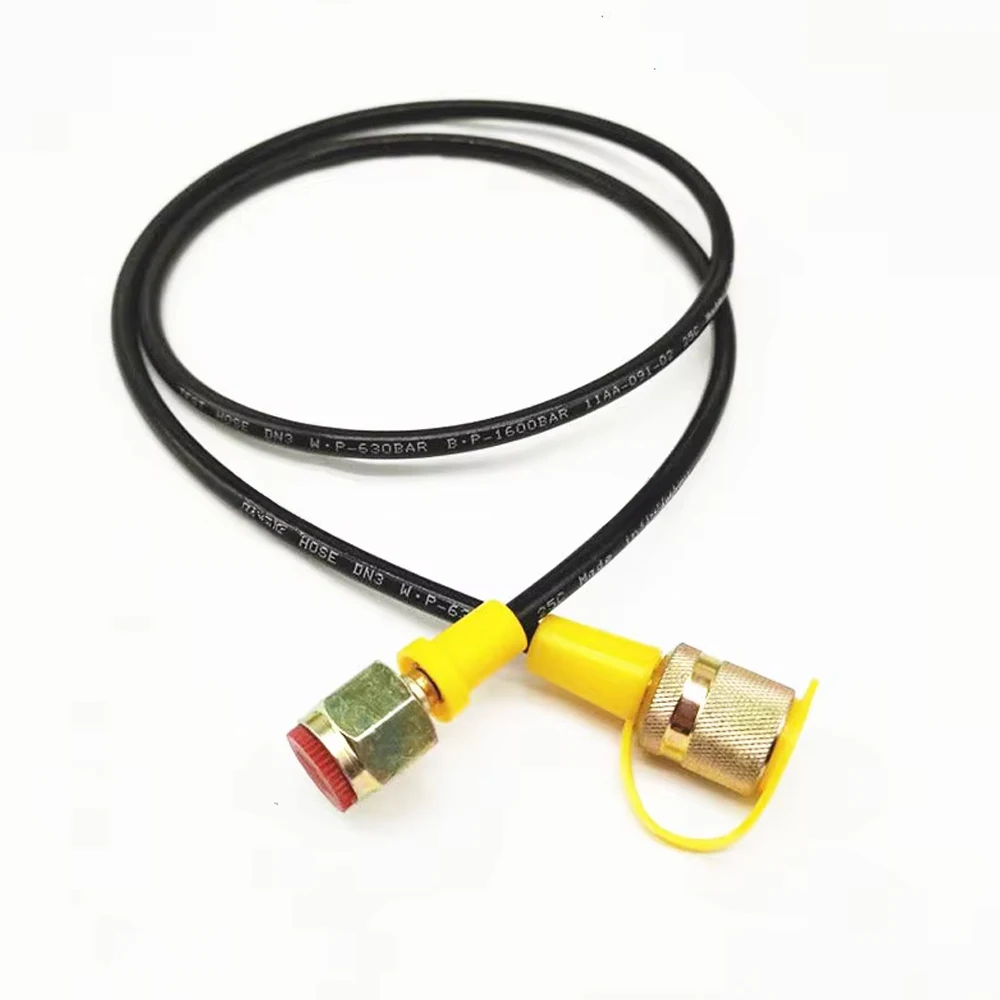 

Hydraulic System Pressure Test Hose 63Mpa Pressure Test Joint Test Tubing Pressure Gauge Line Excavator Parts