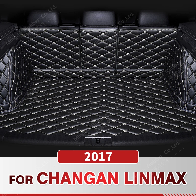 

Автомобильный коврик для багажника с полным покрытием для Changan LINMAX 2017, автомобильная Накладка для багажника, подкладка для груза, защитные аксессуары для интерьера