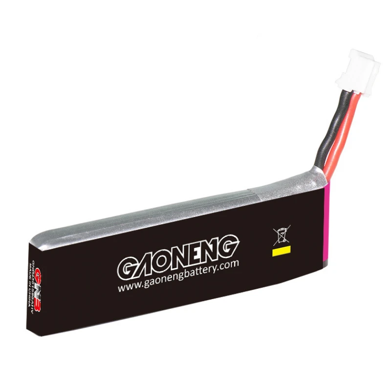 Bateria lipo gnb hv 1s 3.8v 450mah 80c/160c para drone de corrida fpv tiny7 beta75s emax tinyhawk snapper7 peças de modelo de quadricóptero