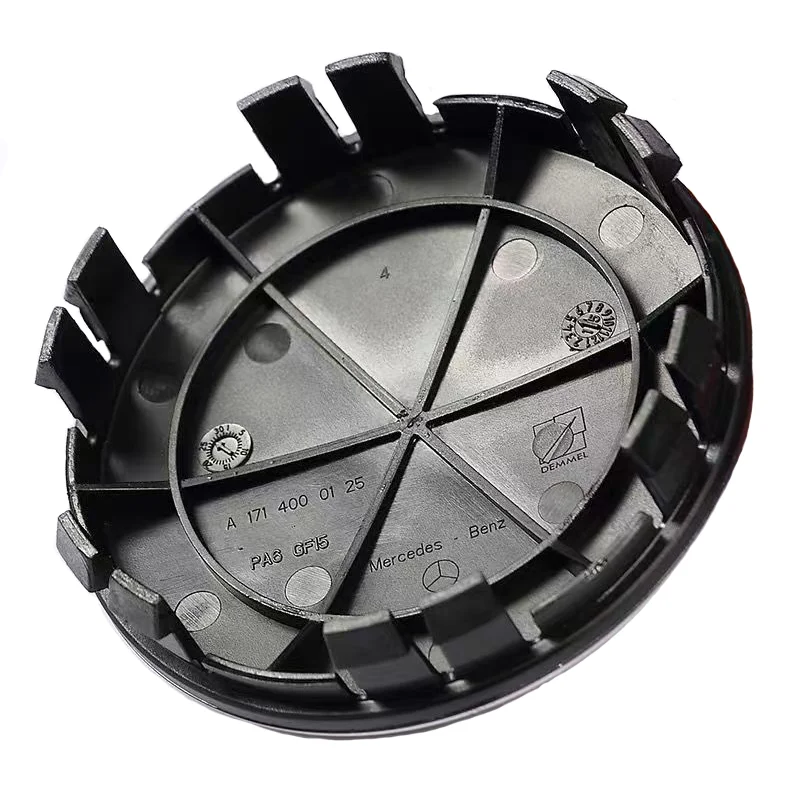 20 قطعة 75 مللي متر 6 دبوس A1674015900 ل حافة السيارة الغبار واقية غطاء شعار شارة عجلة غطاء محور مركزي شعار اكسسوارات السيارات التصميم #3