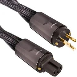 Audiophile Thunder Current High-Current AC Power Cable for HiFi Audio Amplifier Speakers Subwoofer Cord