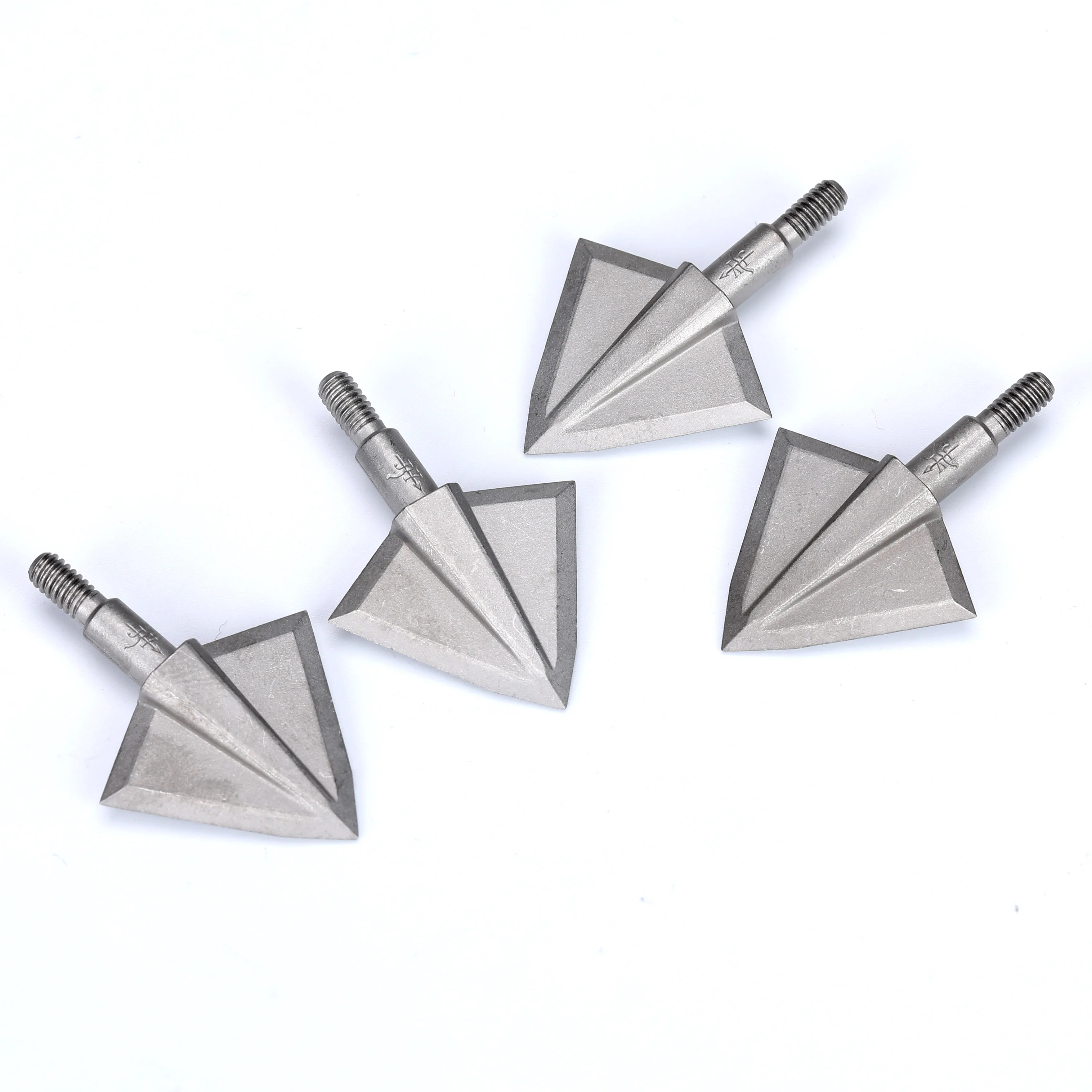 3/6/12pcs 125/150grain Fixed 2 Blades Broadhead Arrowhead Solid For Archery Outdoor Hunting Accessories