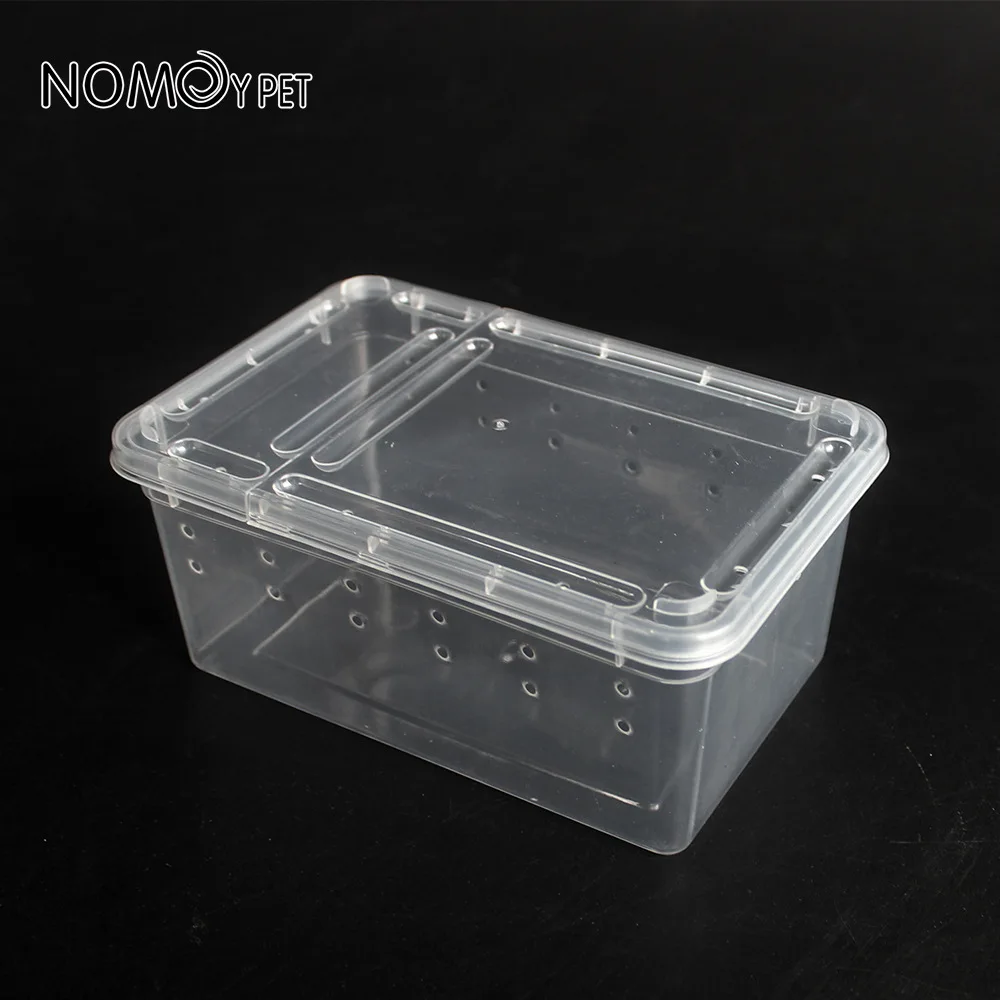 Reptile H3 Small Size Breeding Box Pet Snail Crawling Pet Box Hermit Crab Spider Scorpion Horned Frog Lizard Insect Box