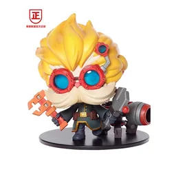 Original LOL League of Legends Heimerdinger Q Version Anime Action Figures Collectible Ornaments Model Toys Gift