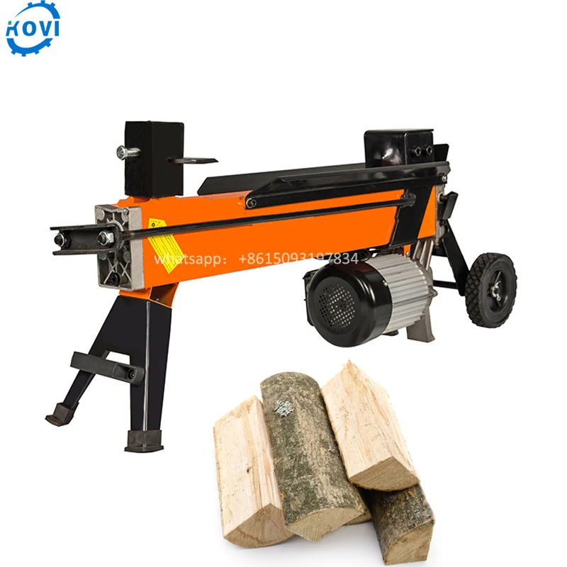 

hydraulic wood splitting machine firewood cutting saw wood splitter machine