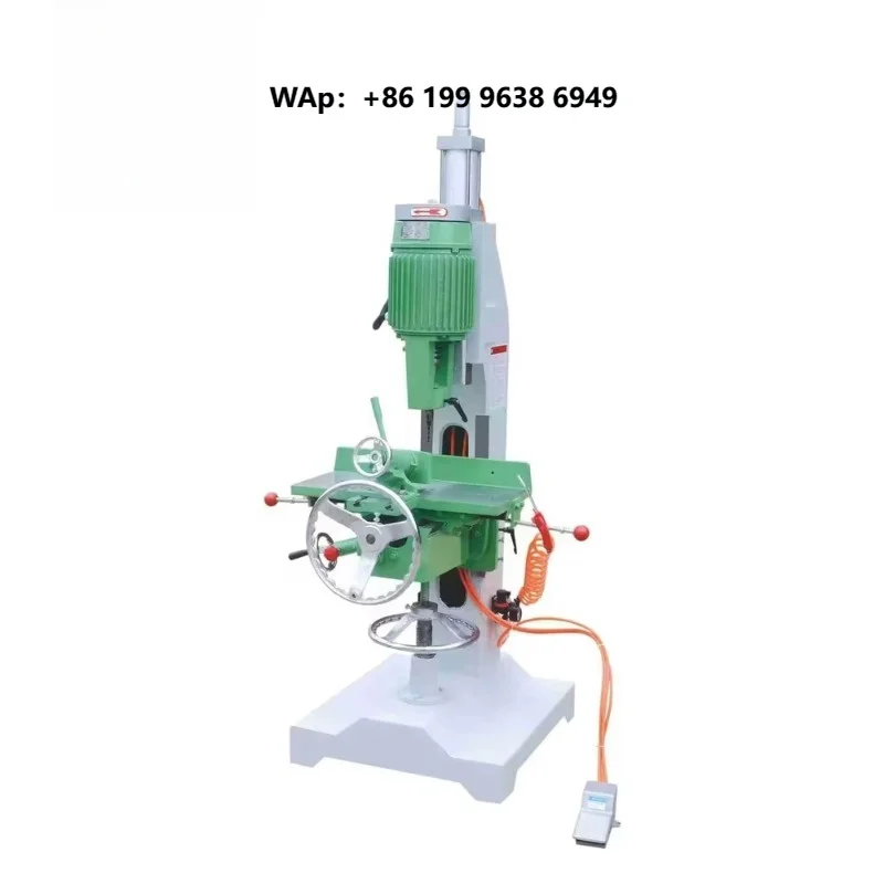 MZ1610C Automatic Woodworking Square Hole Drilling Mortise and Tenon Machine with Electric Motor and 2.2kw Spindle Power