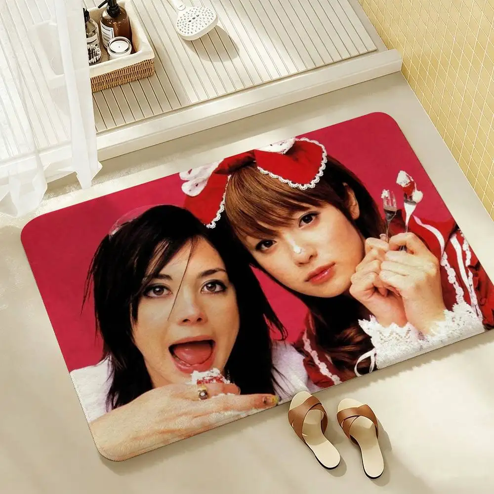 classic movie Kamikaze Girls  Shower Room Absorbent Small Floor Mat Soft Comfortable Decorative Foot Mat