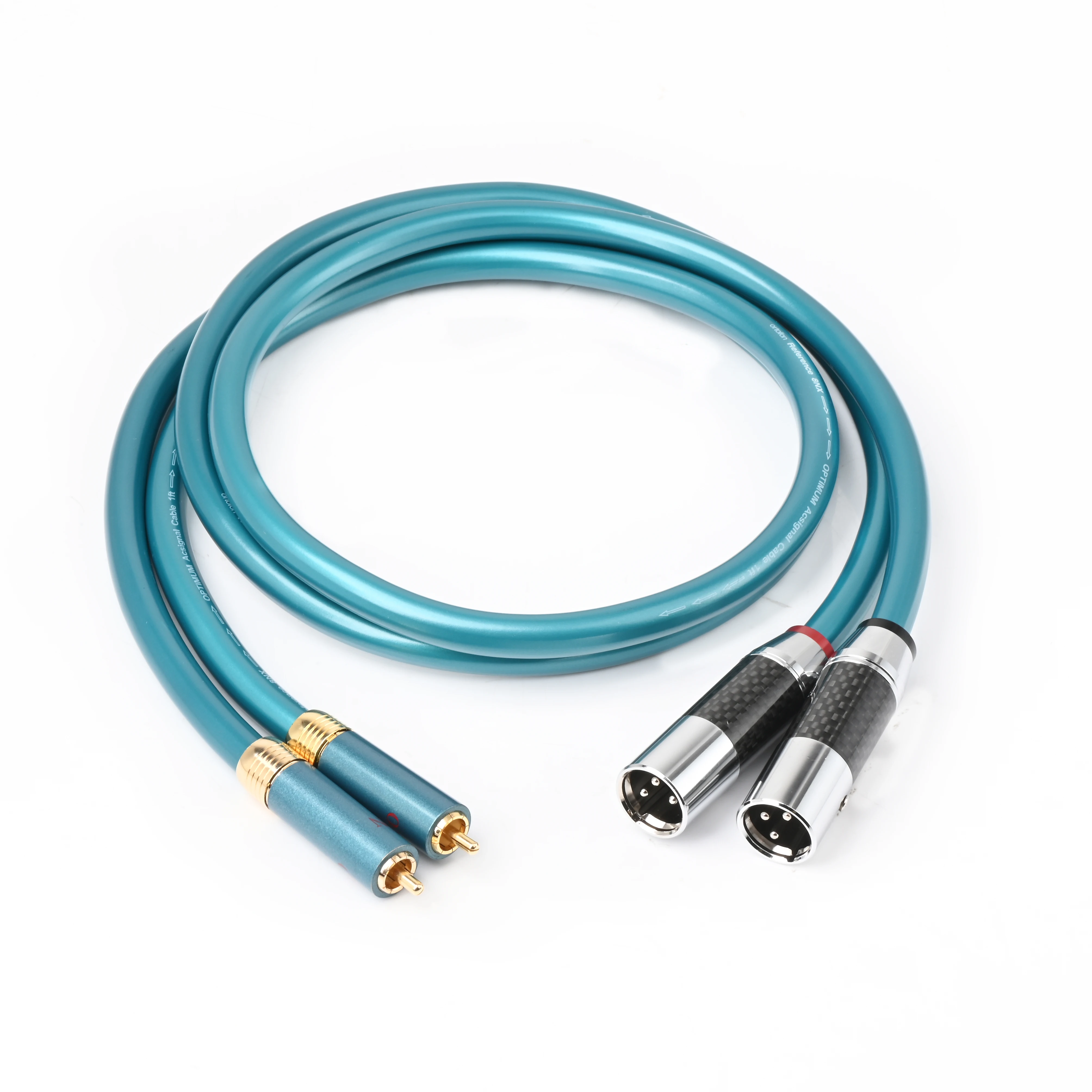 

Аудиокабель ATAUDIO RCA к XLR HiFi 8N OCC 2RCA «папа» на 2XLR «папа» (мама) Высокопроизводительный стерео экранированный для микшерного усилителя