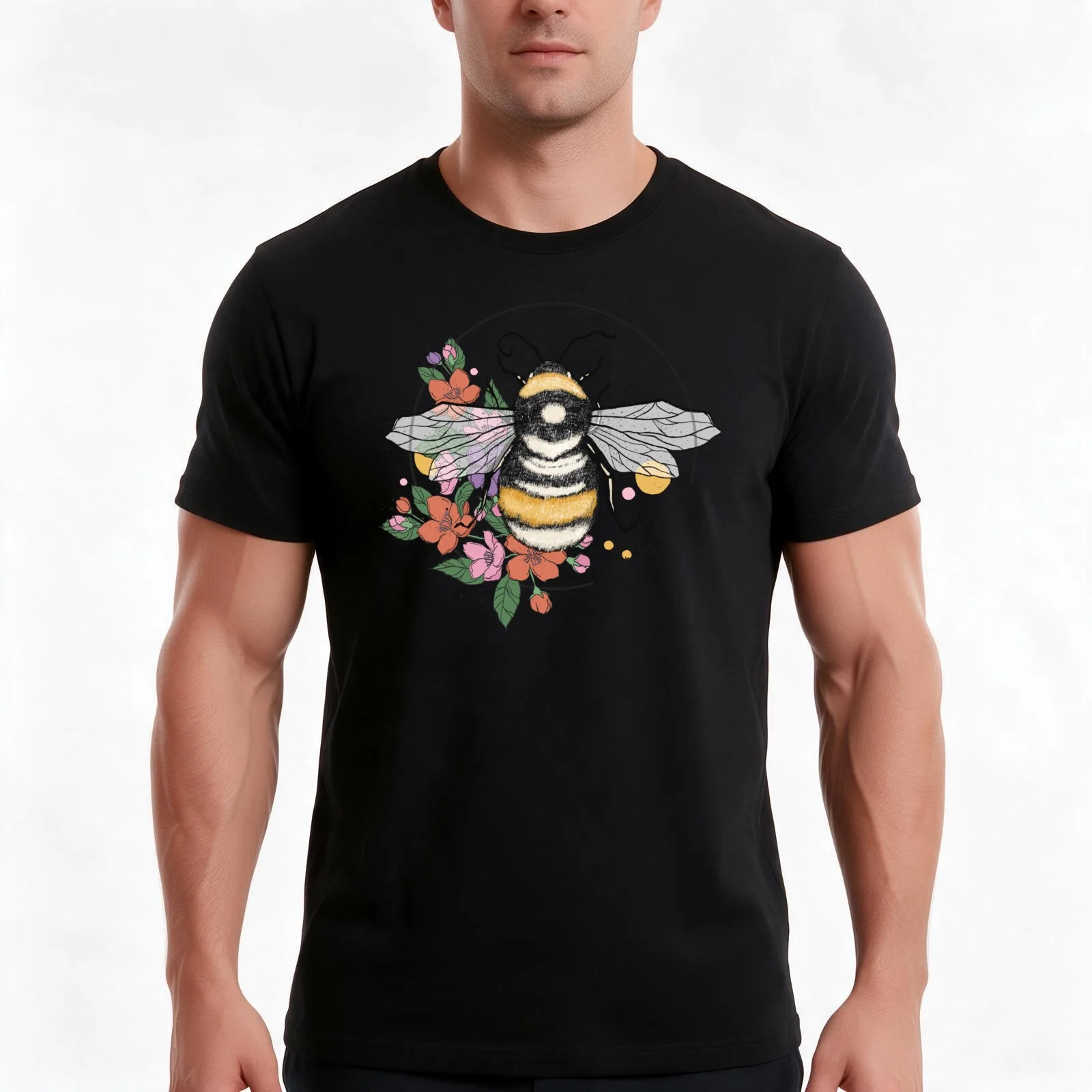 Sweet As Can Bee (Affirmation) T-Shirt Summer Casual Cotton Tee Oversized Streetwear Tops Vintage Graphic Print 100% Cotton