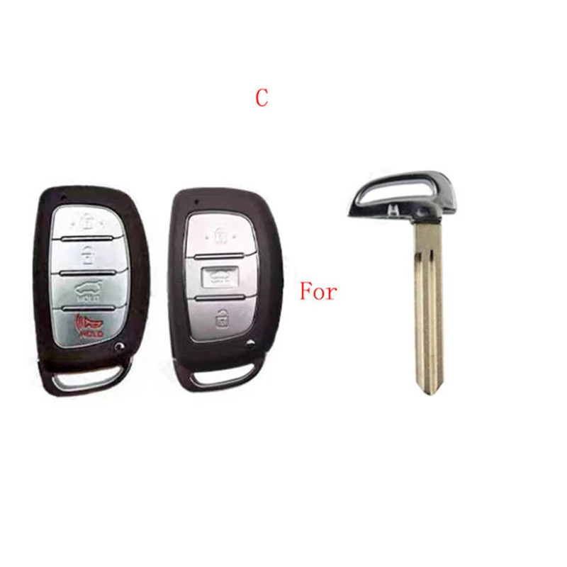 5 pz Smart Emergency Key Blade misura per Hyundai Tucson Mistra Elantra IX35 Sonata Kia K2 K5 Sportage Santa Fe Equus Azera Elantra