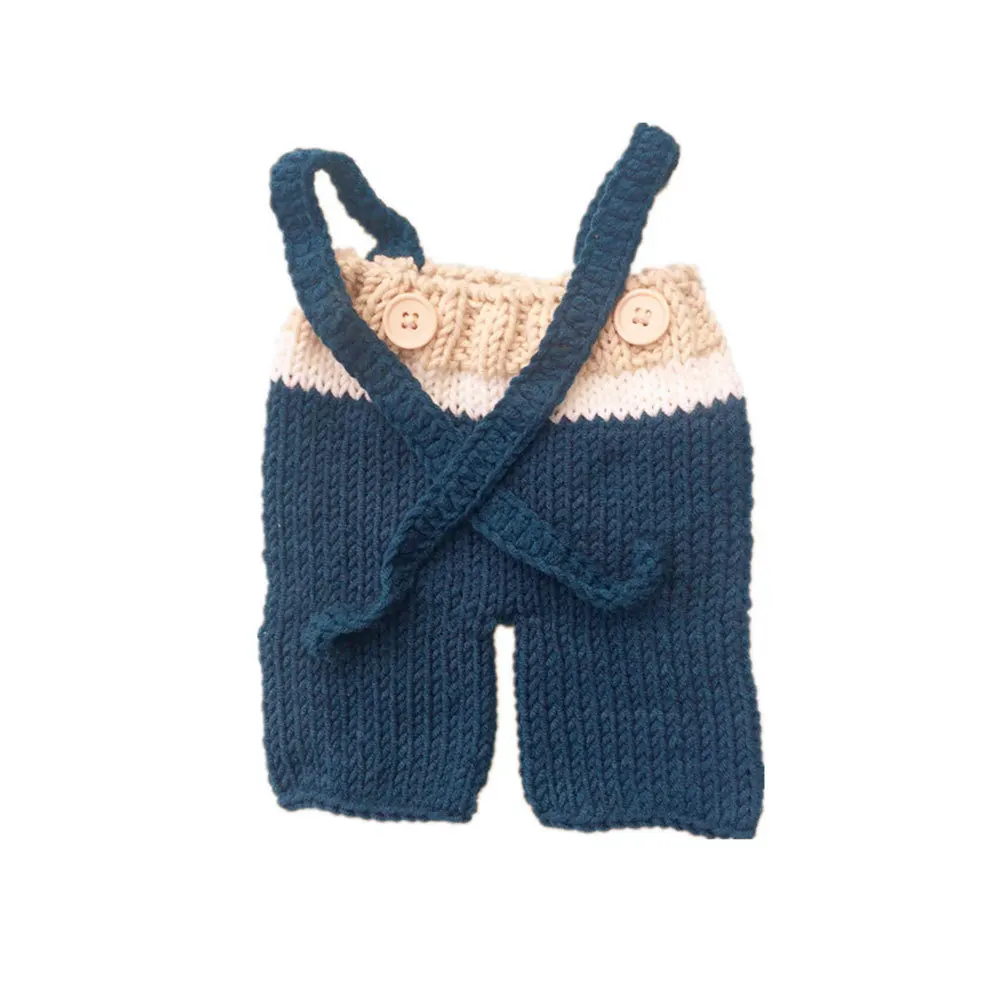 

Baby Knitted Clothes Newborn Costume Cartoon Style Photography Props Infant Accessories Hat 0-3 Months Baby Photo Props