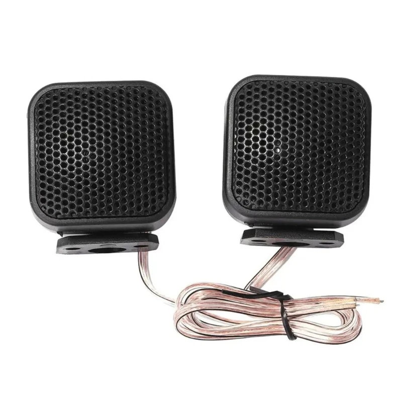 1 Pair 500W Car Tweeters-Mini Square High Frequency Car Super-Power Sound Stereo Speakers TP-004A 12VDC Dropship