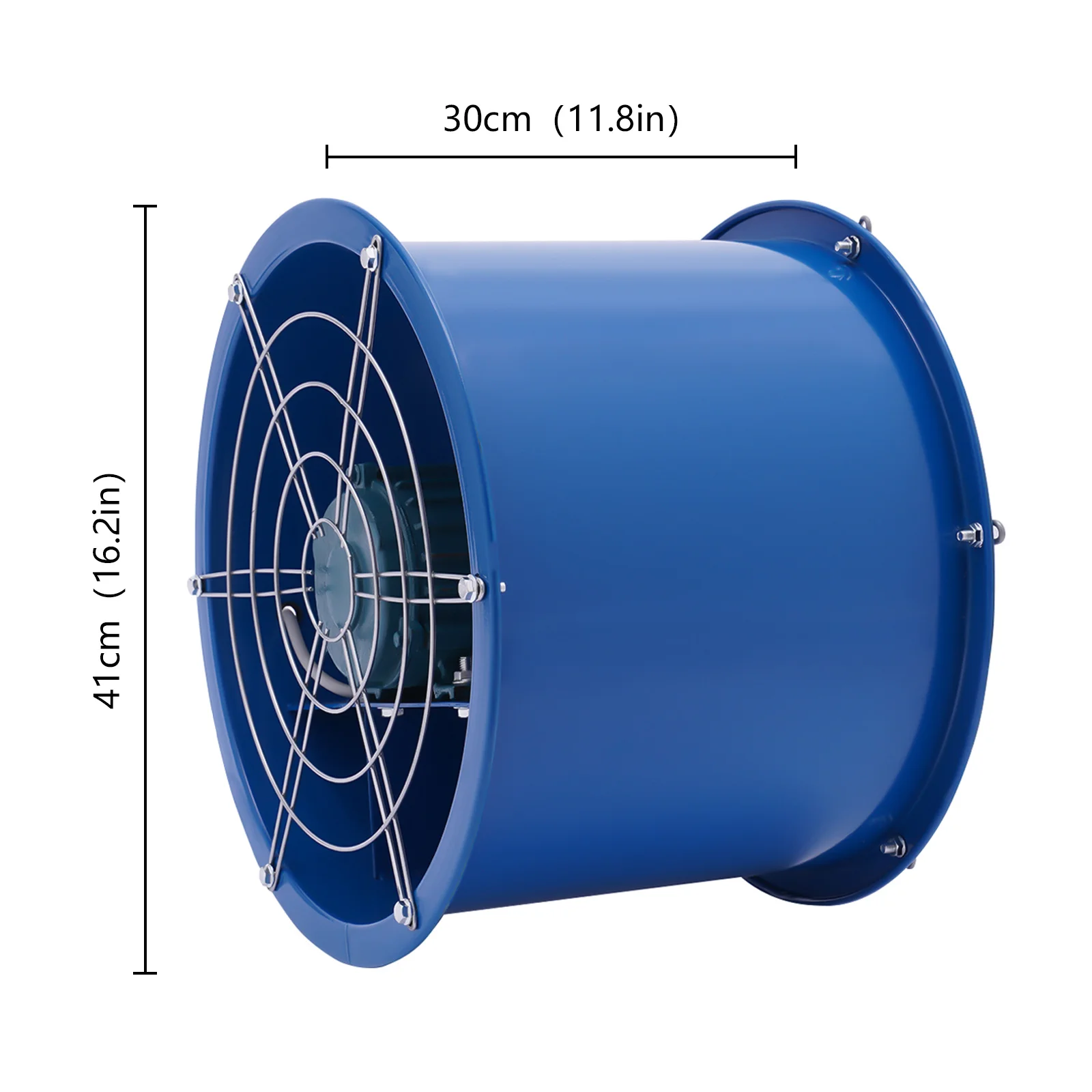 

Вентилятор цилиндрический 16 дюймов, 370 Вт, для вытяжки дыма и пыли из покрасочных камер, 1420 об/мин, для отвода воздуха