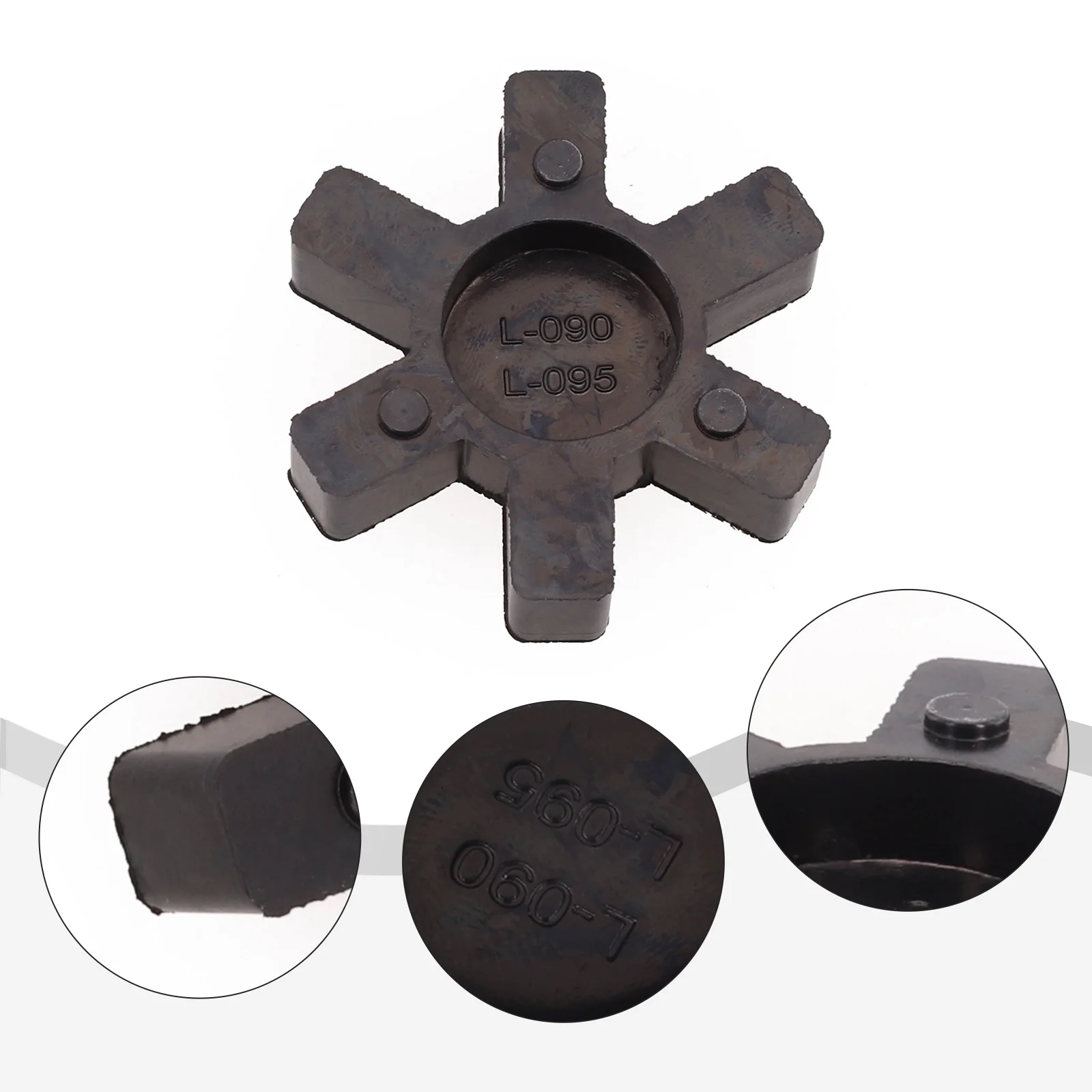 High Performance Rubber Insert for Lovejoy LJaw Coupling Efficient Power Transmission Smooth Rotation High Performance