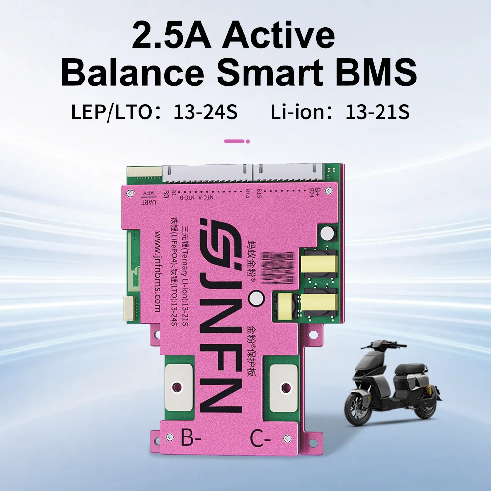 JNFN ANT Smart BMS 2.5A Active - Lifepo4 Battery Pack ulasan dan harga