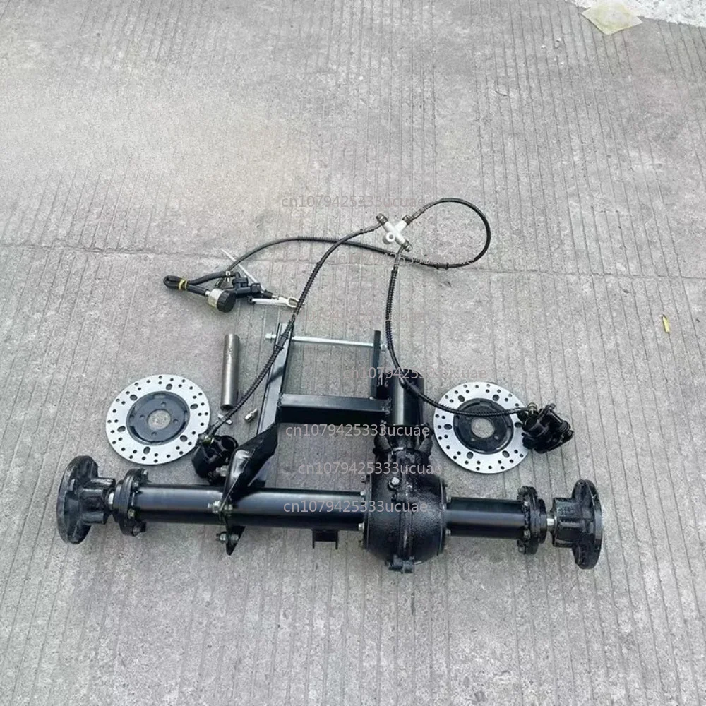 For four-wheel retrofit accessories suspension, small and large bull shaft drive differential rear axle, disc brake rear