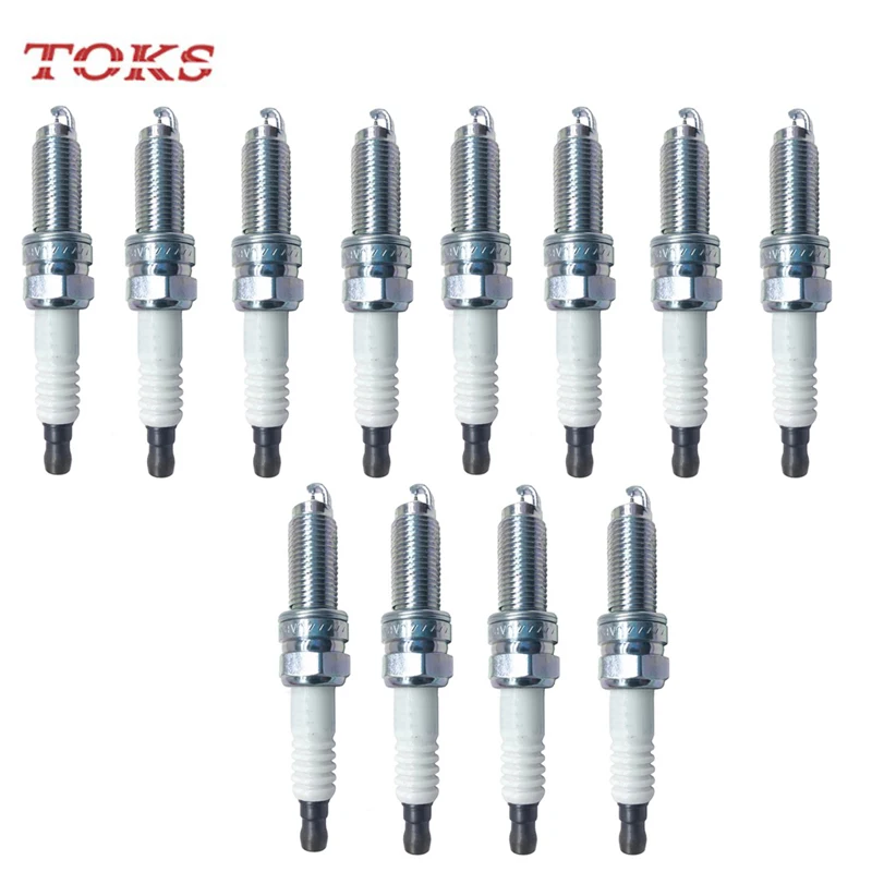 12pcs 12290-R41-L01 DILZKR7A11GS Dual Iridium Spark For Honda Accord CRV IV Civic 1.8L HRV IX LX Sport Candle 12290R41L01