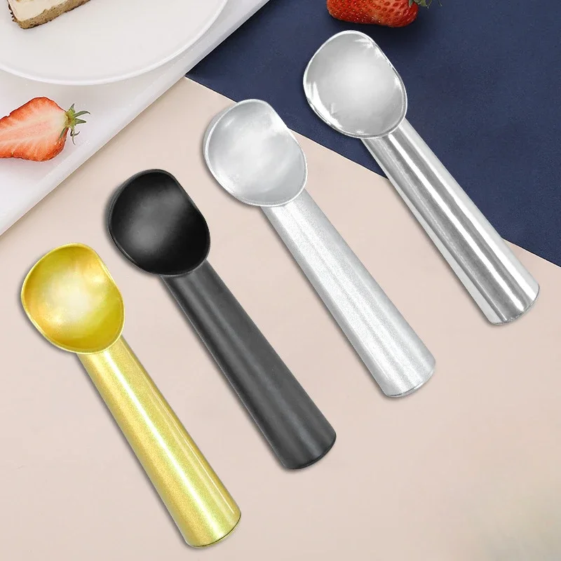 Aluminium Alloy Ice Cream Spoon Portable Household Non-stick Anti-feeze Ice Cream Baller Scoops Ball Digging Spoon  아이스크림 숟가락