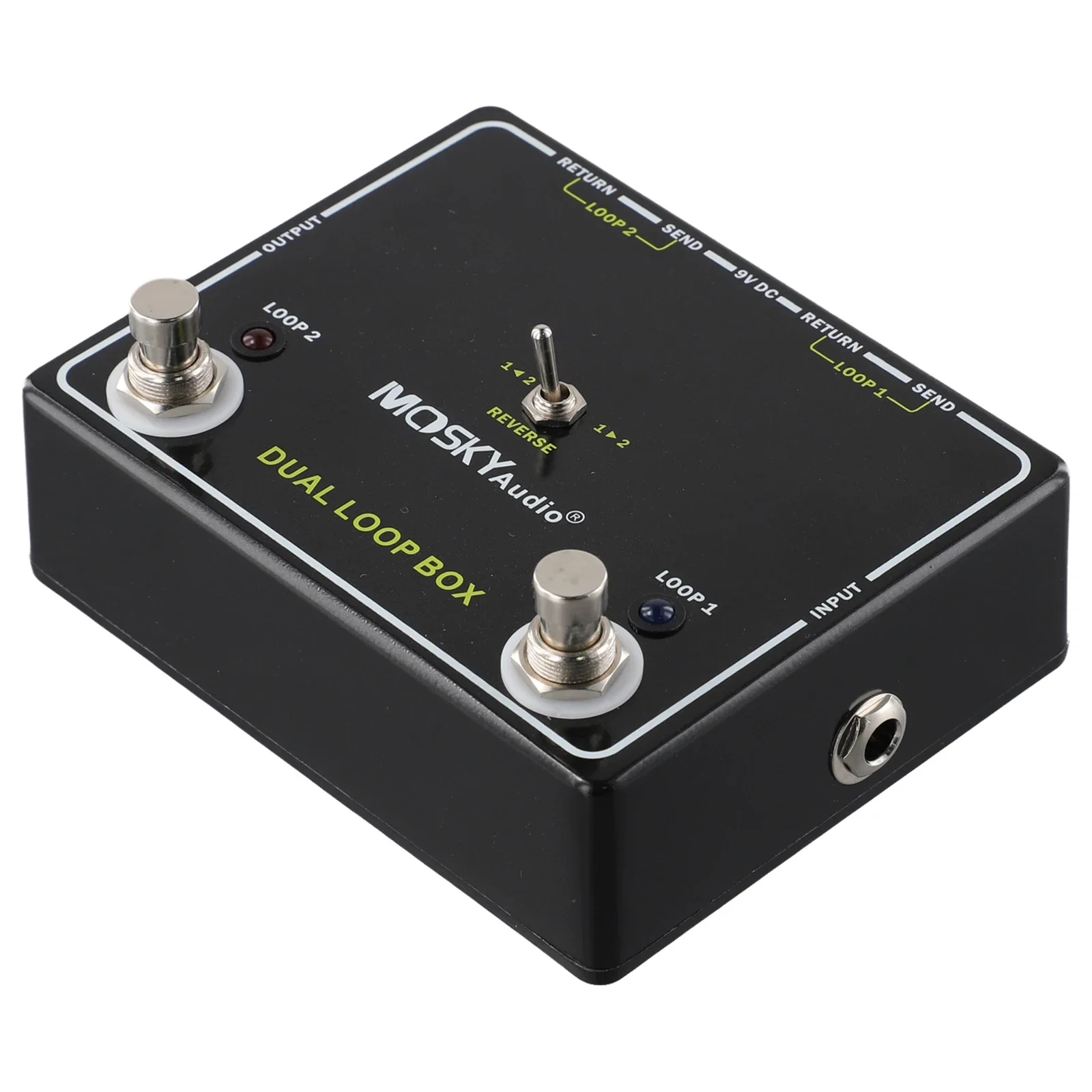 

120x95x34mm Guitar Effects Pedal Versatile Guitar Effects Pedal Tuner Output Maximum Output 1000mA Multiple Use Cases