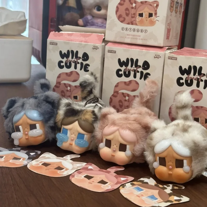 

Подлинная серия Crybaby Wild But Cutie, виниловые куклы для лица, слепая коробка, игрушка, милые розовые фигурки милашки, брелок, подвески, подарок-сюрприз