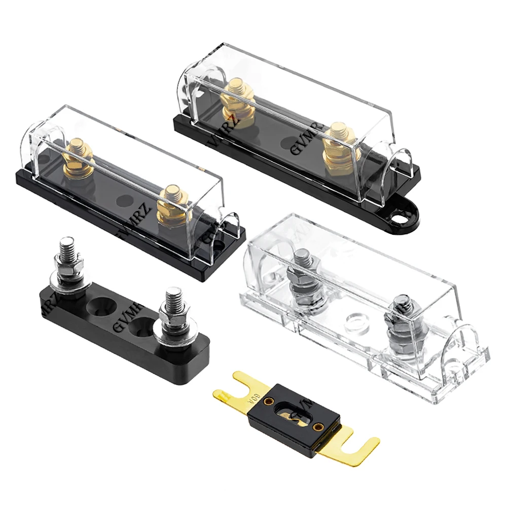1Set ANL Fuse 275 300 400 450A 500 AMP ANS Fuse Holder Bolt-on Fuse Automotive Fuse Holders Fusible Link With Fuse 60 80 100 120