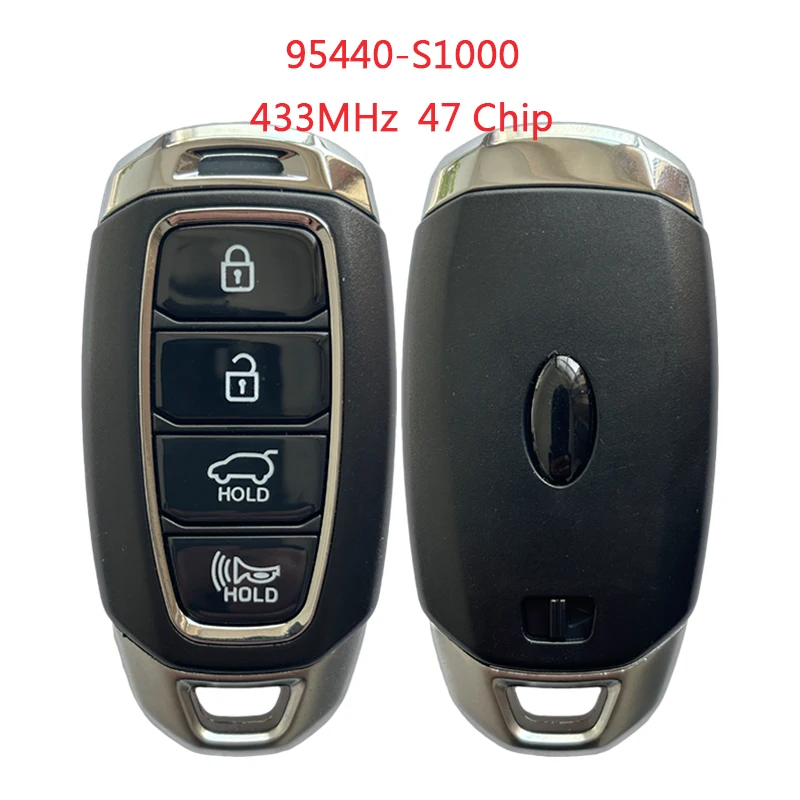 

TXK020089 Aftermarket 95440-S1000 для Hyundai Santa Fe 2018 + Smart Remote Key 4 Button 433MHz ID47 Chip 95440 S1000