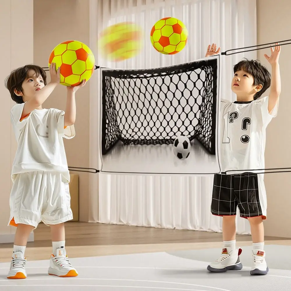 

High-Elastic Silent Football Lightweight Squeezable Low Noise Foam Soccer Ball Easy to Grip 21/24CM Indoor Training Ball