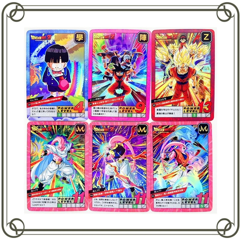 Dragon Ball Z Game Collection Cards, GT Burst, Super Saiyan Heroes, Cartas de batalha, Ultra Instinct, Goku, Vegeta, No.3, 54Pcs, Novo