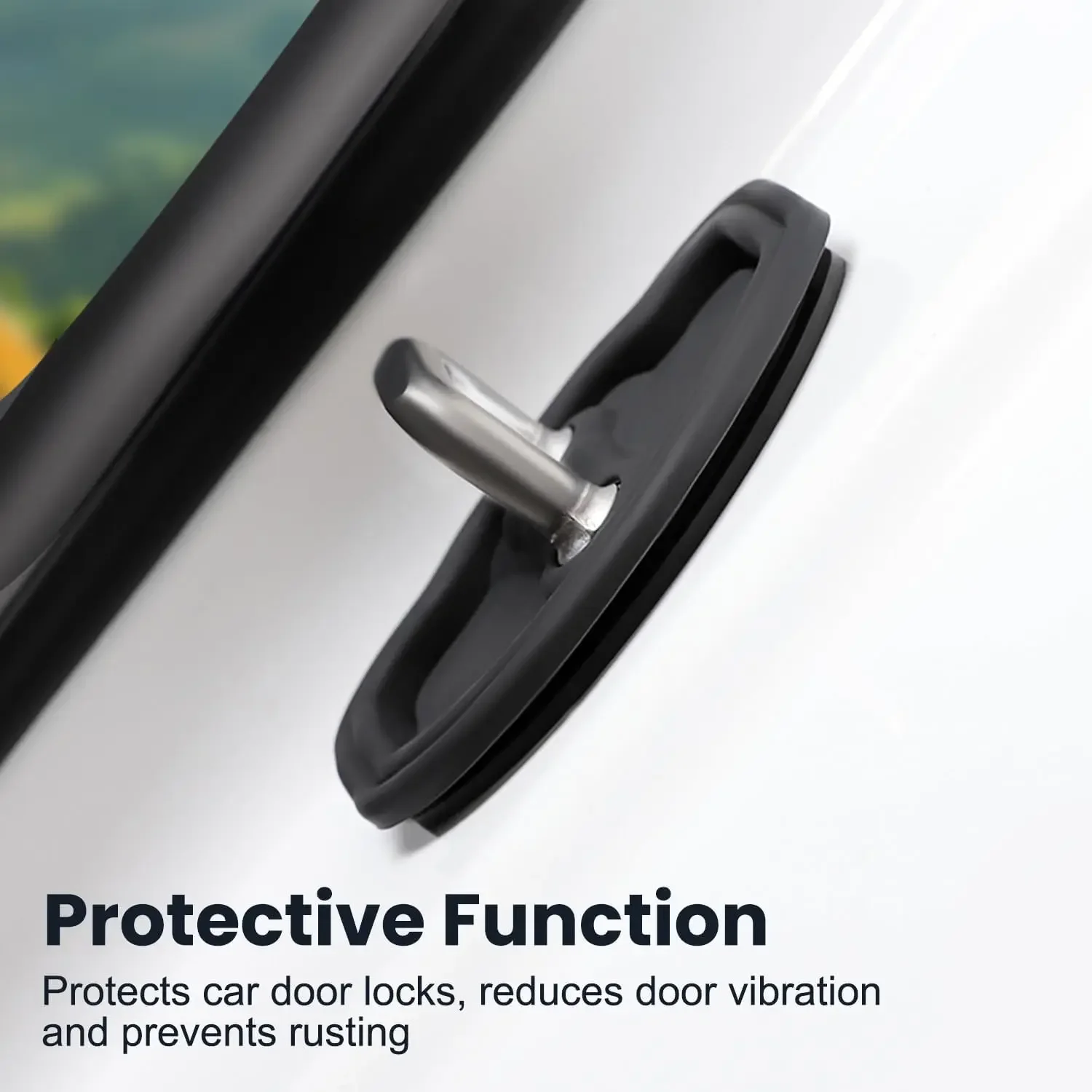 for Tesla Model Y Model 3 Car Door Lock Cover Protector Doors Stopper Guard Set Protection Latches Covers for Tesla