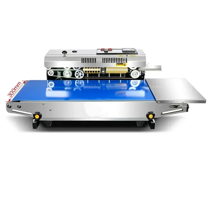 Sealing Machine Commercial Continuous Film Sealing Machine Plastic Foil Bag Moon Cake Sealer