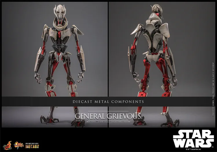 In Voorraad HotToys MMS760-D67 Star Wars General Grievous 1/6 Soldaat Figuur Animatie Action Figure Speelgoed Gift Model Collectie