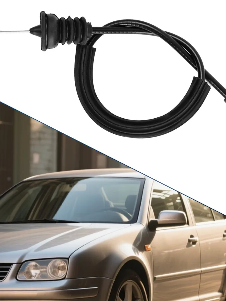 Poignée de porte, loquet de verrouillage, câble de déverrouillage, poignées ouvertes noires pour Volkswagen Golf MK4 4 portes uniquement Bora 1J gauche/droite OE # 1J4837085F