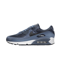 Nike Original Air Max 90 Fashion Versatile Wear-resistant Breathable Gump Shoes Running Shoes Women Men Blue White FD0664-400