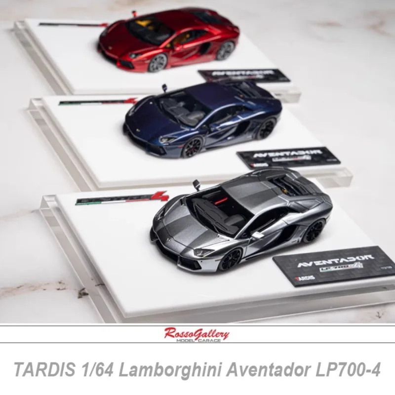 

In stock 1/64 Lamborghini Aventador LP700-4 die-cast alloy simulation car model, boys' room decoration, adult plush ornaments.