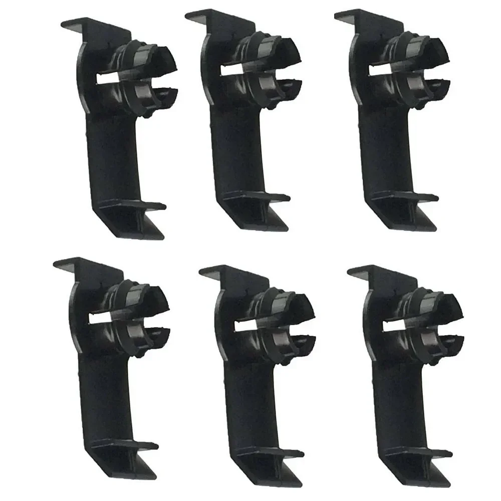 Carro Windo Regulador Clips, Frente Esquerda ou Direita Plástico Preto Clips, Auto Acessórios Interiores para BMW E53, 51338254781, 6 Pcs